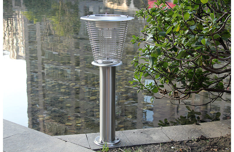 mz05LED戶外太陽能滅蚊燈實（shí）拍