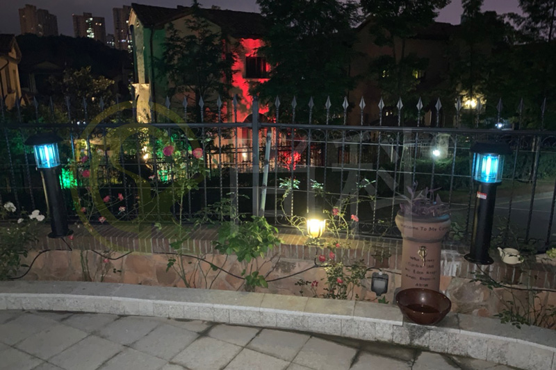 交流電室外滅（miè）蚊燈庭院使用效果